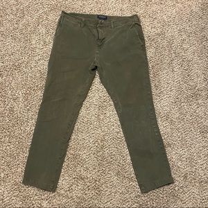 American Eagle Slim Chinos Olive Green 36x32